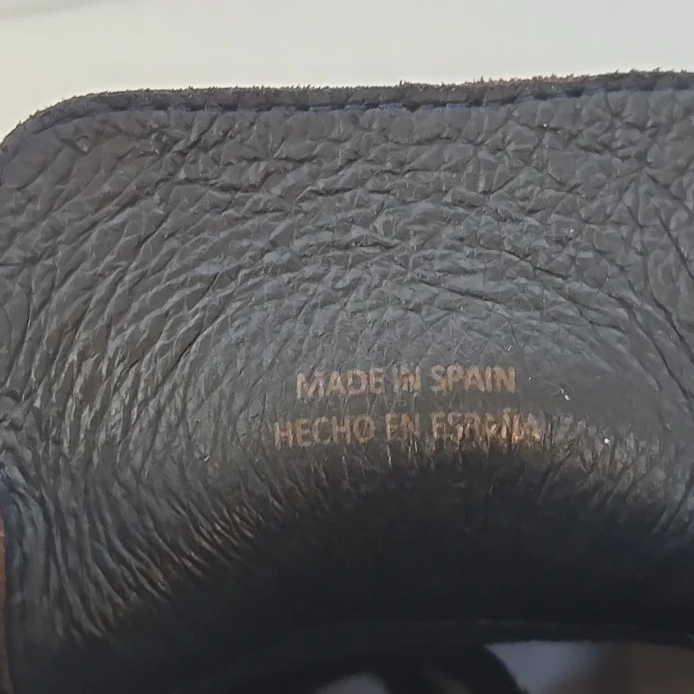 Pikolinos Mens Size 40 EU Brown Leather Lace Up Shoes Hecho en España Made Spain